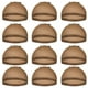 thumbnail image 1 of Paquete de redecilla para peluca ligera para peluca de mujer, 12 mallas, gorro marrón, gorros para peluca, 1 of 4
