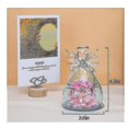 thumbnail image 2 of Preserved Flowers Mothers Day Birthday Gifts For Mum Grandma,angel Figurines With Real Blue Rose Thank You Gift,wedding Anniversary Gift, 2 of 4