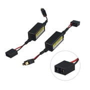 2pcs H7 Headlight LED Canbus Decoder Canceller Error Free Resistor Anti Flicker Warning Canceller Decoder Car Lights