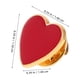 thumbnail image 4 of 10 Uds. Broche de ropa con forma de corazón, Pin para el pecho, broches de alfiler para cuello del Día de San Valentín, 4 of 5