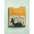 thumbnail image 3 of Floral Forester Ii Sweatshirt Women -Grace Popp Designs, Female Large, 3 of 4