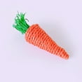 thumbnail image 4 of Bird Toy Straw Bite-proof 3PCS Interactive Hamster Carrot Toy Parrot Chew Toy, 4 of 10