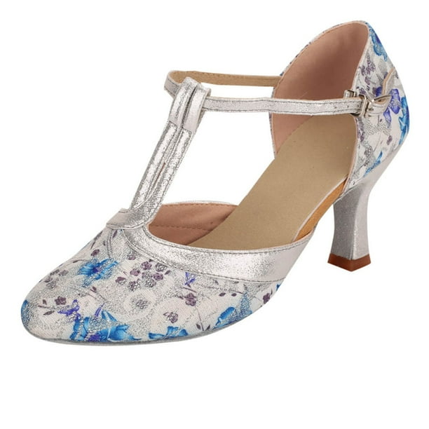 Flat heel ballroom dance shoes sale