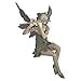 thumbnail image 3 of Design Toscano Fairy of the West Wind Sitting Garden Statue, 19 Inch, Polyresin, Two Tone Stone, 3 of 4
