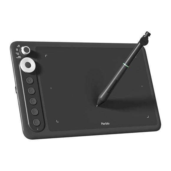 Tableta de dibujo Parblo Intangbo X7 18,3 x 11,4 cm con Stylus S01