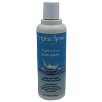 Original Sprout Coastal Collection Body Wash, Fragrance Free, Bottles from recycled oceanbound plastics Hypoallergenic, 8oz Bottle
