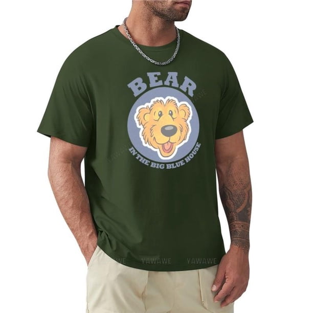 OSO en la gran casa azul // 1 Camiseta niños camisetas blancas Camiseta Camiseta corta Camisetas fruit of the loom para hombre