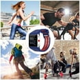 thumbnail image 1 of Silicone Watch Bands Replacement Bands Soft Comfortable Dual Color Watch Strap Compatible For  V800, 1 of 8