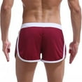 thumbnail image 5 of Mens Running Shorts Breathing Workout Gym Booty Short Shorts Sexy, 5 of 7