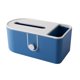 thumbnail image 1 of Caja de pañuelos multifuncional rectangular, dispensador de pañuelos faciales. Azul, 1 of 8