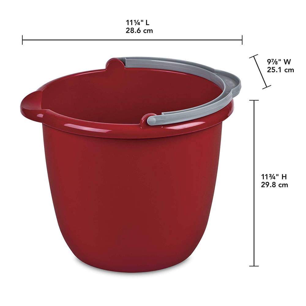 Sterilite 10 Quart Pail - Lapis