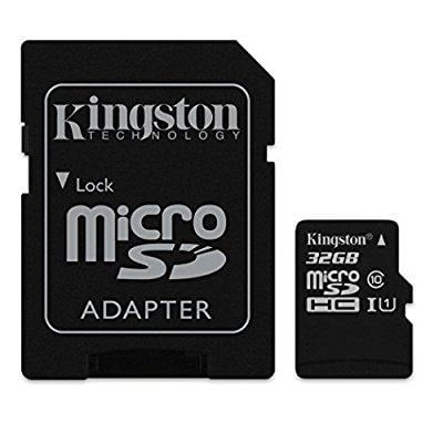 Professional Kingston 32GB LG Stylo 3 MicroSDHC Card with custom formatting and Standard SD Adapter! (Class 10,