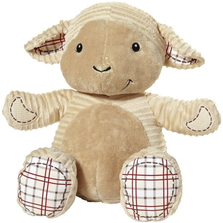 Cinch by dexbaby Plush Lamb, Sleep Aid Womb Sound Soother (Gray)