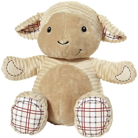 Cinch by dexbaby Plush Lamb, Sleep Aid Womb Sound Soother (Gray)
