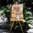 thumbnail image 4 of Welcome Fall Siberian Husky Cozy Autumn Field Pumpkins Golden Leaves Vertical Matte Canvas Poster Husky Dog Lover Gifts Wall Art Home Decor - 12013, 4 of 5