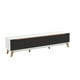 thumbnail image 2 of Mueble TV 85" Kappesberg 218cm con 3 Puertas Blanco/Negro, 2 of 10