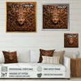 thumbnail image 4 of Designart "Clay Mask Of Mesoamerica I" Mexican Art Canvas Prints, 4 of 7