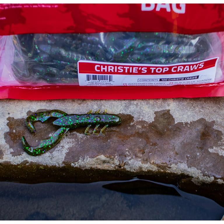 YUM MIGHTY BAG 100 COUNT CHRISTIE'S TOP CRAWS 
