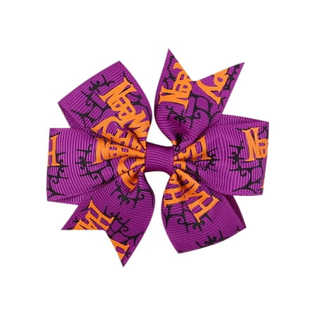 

nsendm Halloween Headwear Party Baby Clips Kids Cartoon Accessory Decoration Hair Head Bands No Slip Fashion Girls