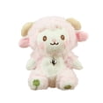thumbnail image 5 of dgysar Small Sheep Plush Toy Cute Lamb Stuffed Animal with Floral Dress Colorful Figurine for Bookshelf Decor and Gift Ideas G, 5 of 8