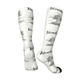 thumbnail image 4 of Easygdp Summer Vacation Scene With Camping Van Soccer Socks Sport Knee High Socks Calf Compression Athletic Socks for Men and Women, 4 of 9