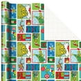 thumbnail image 5 of Hallmark Grinch Wrapping Paper (3 Rolls: 105 Sq. Ft. Ttl) for Christmas with Blue Tiles, White Snowflakes, Cindy Lou Who, Max, 5 of 7