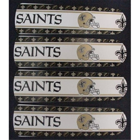 

Ceiling Fan Designers NFL Orleans Saints Football 42 In. Ceiling Fan Blades Only