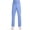 Ciel, variant on Mens Scrub Pants with Cargo Pockets, Two-Way Stretch Modern fit Button Closure with Inside Drawstring Pants - WW140, L Short, Grey