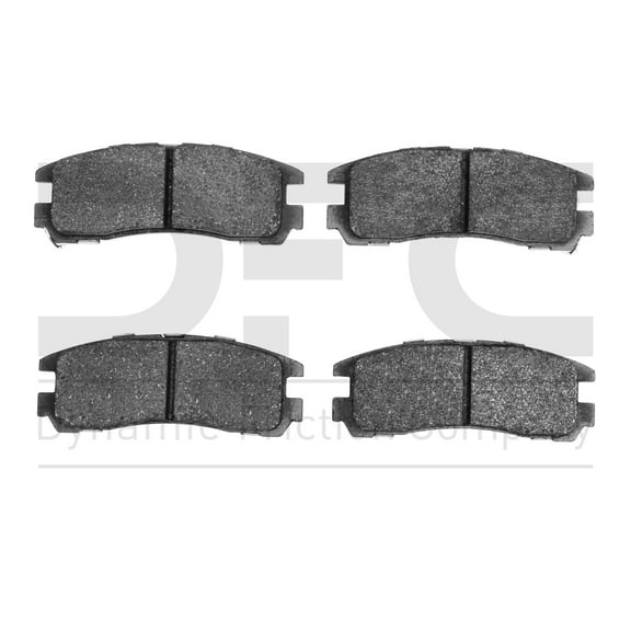 Dynamic Friction Company 5000 Advanced Brake Pads - Ceramic 1551-0383-00-Rear Set