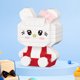 thumbnail image 4 of Juguetes De Partículas Sanrio Pequeños Ensamblados Building Block Ins Style Sanrio Anime Figura Modelo para niños niñas (Hello KT), 4 of 7