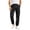 #223-Black, variant on Men Label Patch Multi Pocket Cargo Pants Drawstring Waist Cuffed Ankle Loose Fit Casual Outdoor Streetwear Jogger Cargo Pants Gifts for Father
