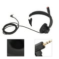thumbnail image 4 of Corded Business Headphone, Telephone Headset Elbow Plug Noise Reduction Unilateral With Mic For Office For Landline For Customer Service, 4 of 8
