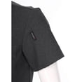 thumbnail image 7 of YONGHS Men's Chef Jacket Short Sleeve Coat Restaurant Hotel Work Uniform Grey 3XL, 7 of 7