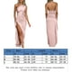 thumbnail image 2 of Vestido Amoldeado Al Cuerpo Vestido ajustado para mujer Sin espalda Sexy Satén Elegante Vestido delgado Clubwear (Beige M) Cgtredaw para Mujer Beige T L, 2 of 6