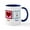 White/Navy Inside, variant on CafePress - Peace Love Easter Mug - 11 oz Ceramic Mug - Novelty Coffee Tea Cup