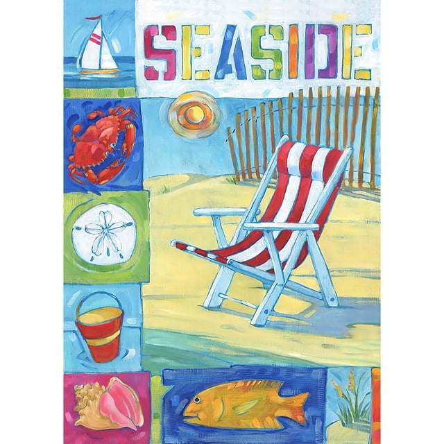 Pintura de diamante (DB7221) 5D DIY Square Cartoon Seaside Rhinestone Obra de arte 20X30cm Hugtrwg Para estrenar