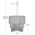 thumbnail image 2 of Regina Andrew 16-1402NAT Nimes 11 Light 28" Wide Chandelier - Natural, 2 of 4