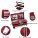 thumbnail image 4 of Wallet Women Leather Large,wallet Women Large Many Compartments,long Wallet Women Protection,red, 4 of 5