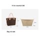 thumbnail image 4 of Organizador de bolsos con inserto de monedero personalizado con cubierta de cremallera apto para Neverfull GM 40x20x33cm, organizador de bolsos, divisor y protector, 4 of 5