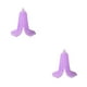 thumbnail image 1 of Bearachild Kids Baby Bedcover Floor-standing Net Hanging Dome Style Cortina para el dormitorio de verano Room Decor Purple Púrpura 2Conjunto, 1 of 6