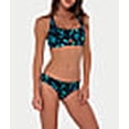thumbnail image 4 of Printed Brandi Bralette Bikini Top Swimsuit, 4 of 6