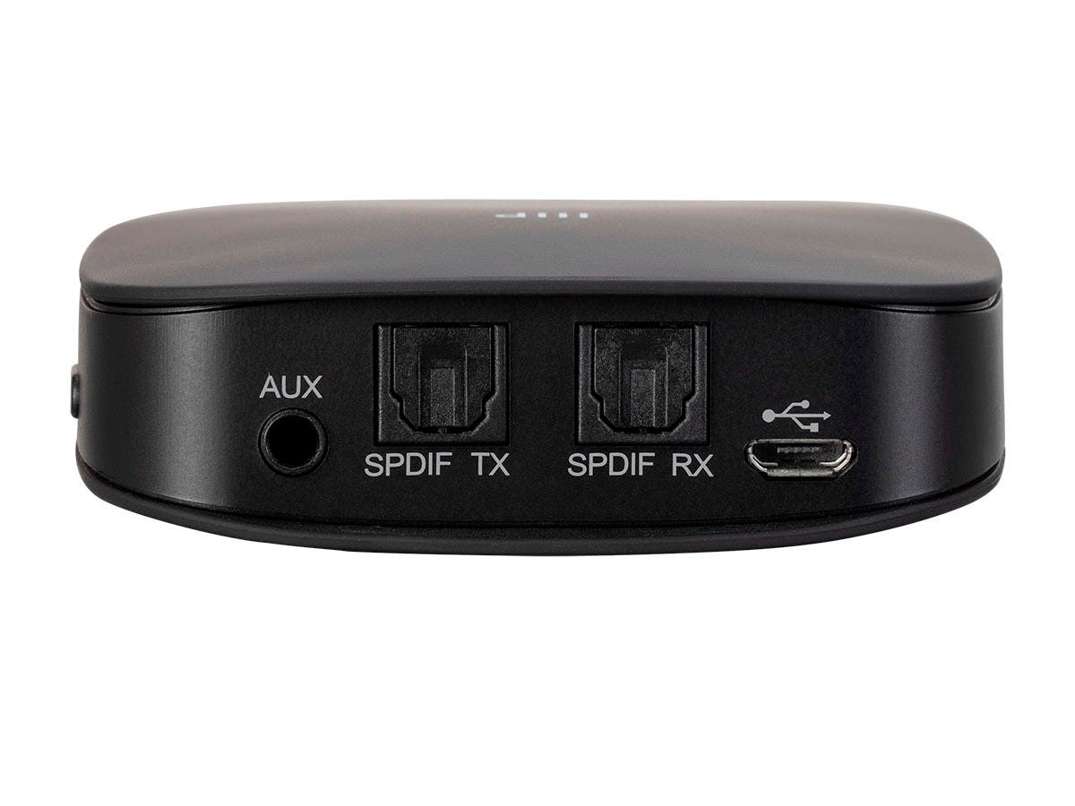 Monoprice Premium Bluetooth 5 Transmitter & Receiver With aptx HD, aptX, aptX Low Latency, AAC, and SBC Codecs And Optical And Aux Inputs - image 3 of 6