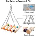 thumbnail image 3 of 8PCS Bird Cage Accessories Bell Chewing Toy Pet For Small Parakeets Cockatiels Conures Finches Budgie Macaws Birdcage Stands, 3 of 3