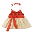 thumbnail image 1 of POINTERTECK Robe Fantaisie pour Tout-Petit Bébé Fille Moana Princesse Sans Manches en Dentelle Tutu Vêtements Rouge 1-2 Ans, 1 of 8