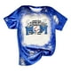 thumbnail image 4 of Camiseta holgada de manga corta con cuello en V y estampado informal elegante para mujer OAVQHLG3B Store  lin121212, 4 of 5