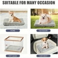 thumbnail image 7 of Orthopedic Supportive Comfort Sleeper Cushion Mat Removable Washable Cover Pet Bed for Cats and Dogs, 7 of 7