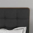 thumbnail image 5 of Pemberly Row Mid-Century Fabric Upholstered Queen Platform Bed in Gray, 5 of 7