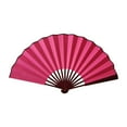 thumbnail image 2 of Luysn Hand Fan Foldable,Traditional Folding Fan Fabric Solid Color Fan for Diy Hand Painted Art Calligraphy Advertising,Folding Hand Held Fan Sturdy,Folding Hand Fan,Handheld Folding Fan 10.43", 2 of 5