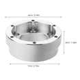 thumbnail image 2 of PAMINGONO Car Steering Wheel Adapter Plate Metal Base for Racing and Improved Handling, 2 of 6