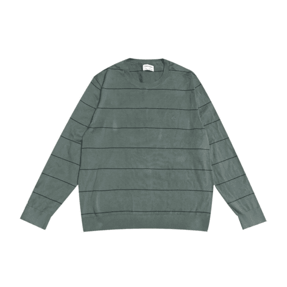 $79.50 Calvin Klein Men's Supima Sweater Cotton Stormy Sea size X-Small